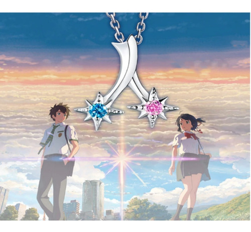 Colar Correntinha Filme Your Name Kimi No Na Wa Anime 