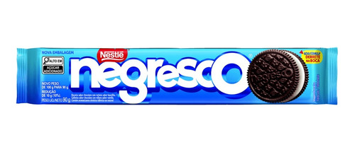 Bolacha Negresco Sabor Chocolate Caixa Com 66 Unidades