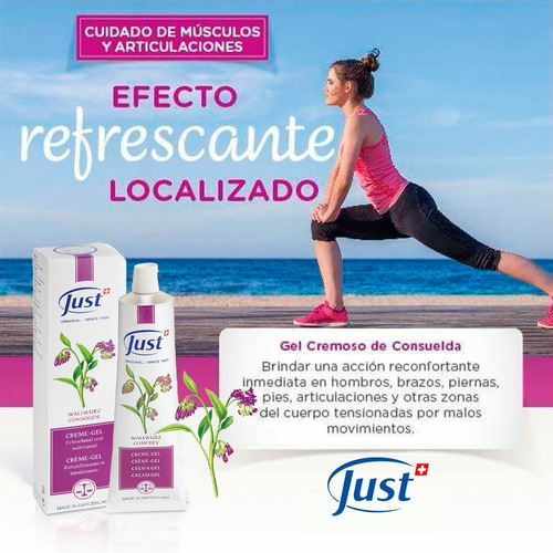 Imagen 6 de 7 de Gel De Consuelda 60g Producto Just Original Envío Gratis