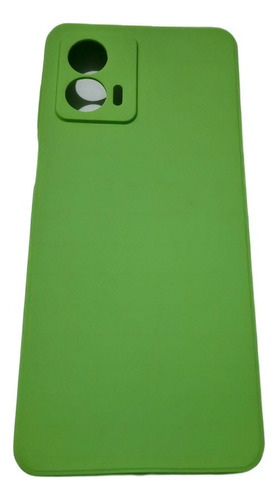 Capa Capinha Compatível Motorola Moto G53 Xt2335-1 Aveludada Cor Verde Abacate