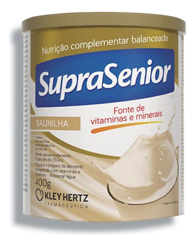 Suprasenior 400g - Concorrente Ensure / Sustagem / Nutren