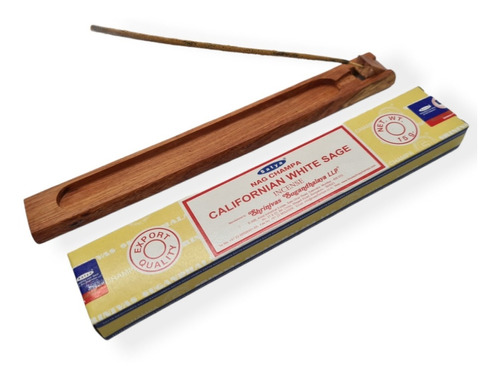 Incensario + Inciensos Ullas Nag Champa Nandita Aromaterapia