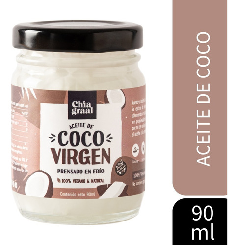 Aceite De Coco Chia Graal Virgen 90ml