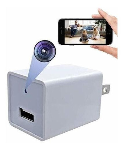 Dent Usb Hidden Spy Charger Camera Wifi Live Streaming - Vid