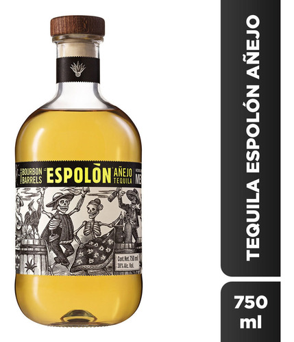 Tequila Espolón Añejo 750ml