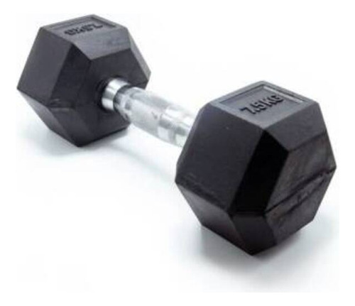 Mancuerna Hexagonales Hierro Recubierto Dumbbell 7.5kg