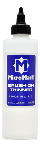 Micro-mark Diluyente Con Brocha, 8oz