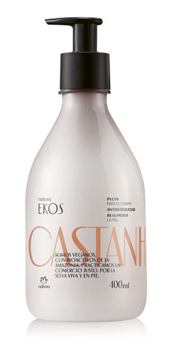 Crema Hidratante Corporal Castaña Ekos Natura