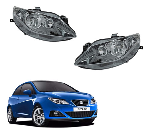 Faros Seat Ibiza 2009-2012 Juego