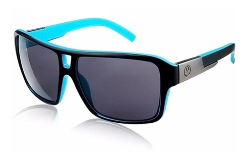 Lentes Tipo Dragon Matte Black-sky Blue Ionized The Jam Dark Grey Black