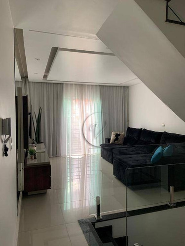 Imagem 6 de 22 de Sobrado Com 3 Dormitórios, 150 M² - Venda Por R$ 920.000,00 Ou Aluguel Por R$ 6.000,00/mês - Jardim - Santo André/sp - So0960