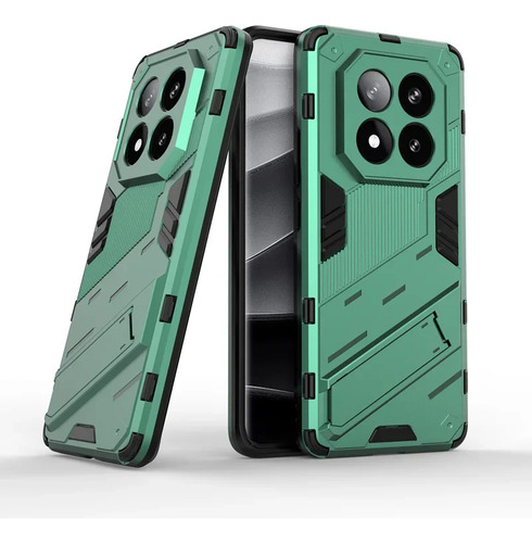 X Funda Protectora A Prueba De Golpes Armor For Xiaomi Redmi Note 14 Pro Plus, Soporte Magnético, Funda Con Soporte For