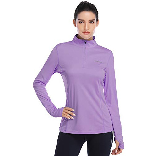 Para Mujer Upf 50 De Protección Solar Tops Agujero Del...