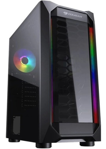 Gabinete Gamer Cougar Mx410-t Rgb Cristal Templado Atx