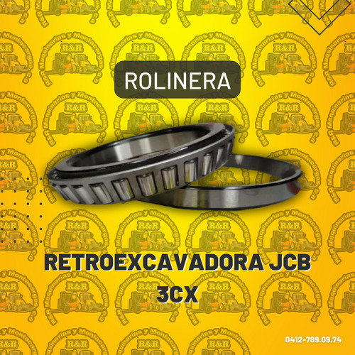 Rolinera Retroexcavadora Jcb 3cx