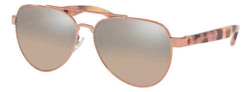 Gafas De Sol Tory Burch Ty6070 Z-57 -, Espejo Degradado Marr