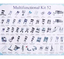 Comprar Kit 52 Pie Prensatelas Máquinas De Coser - Nuevo!! Casa G.v.