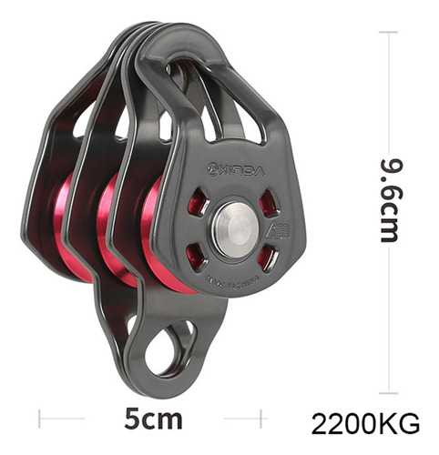 Zip Line Polea Tandem Speed Trolley 22kn Polea De