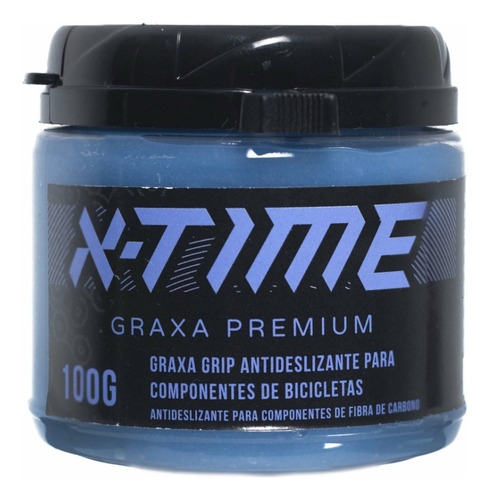 Graxa Azul Grip Antideslizante Premium 100g. Xtime