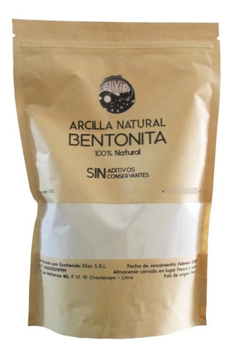 Arcilla Bentonita Natural  Facial Y Corporal X 1 Kg