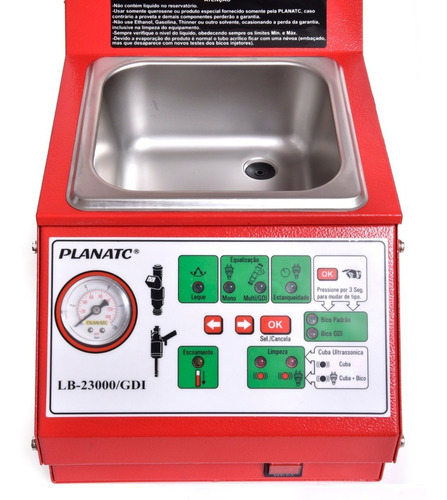 Imagem 3 de 5 de Maquina Limpeza/teste Bico Padrão/gdi Planatc Lb-23000/gdi