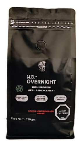 Alimento Proteico Vegan Overnight Cacao Multisemillas