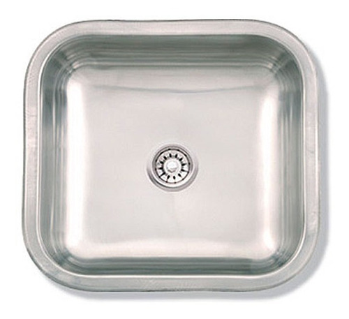 Bacha Cocina Mi Pileta Simple 102ec 37x35x15 Ac.inox.