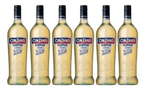 Imagen 1 de 3 de Caja X 6 - Cinzano Bianco Vermouth - 450ml - Grupo Campari