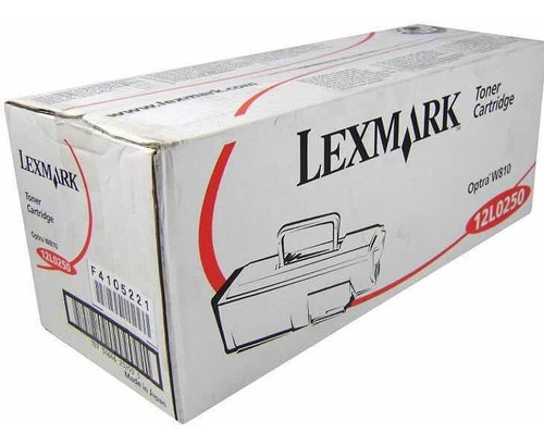 Toner Lexmark Original 12l0250 Para Impresoras W810