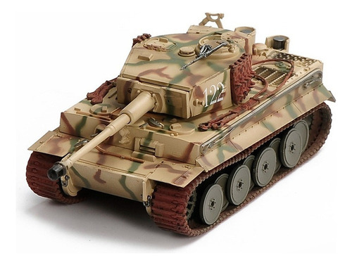 Ghb Tanques Modelo De Tipo Medio Tiger1 1/72 Military W2