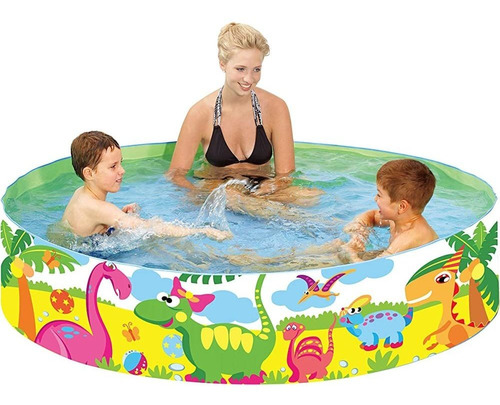 Taylor Toy Kiddie Pool - Non Inflatable Round Snapset Kids,