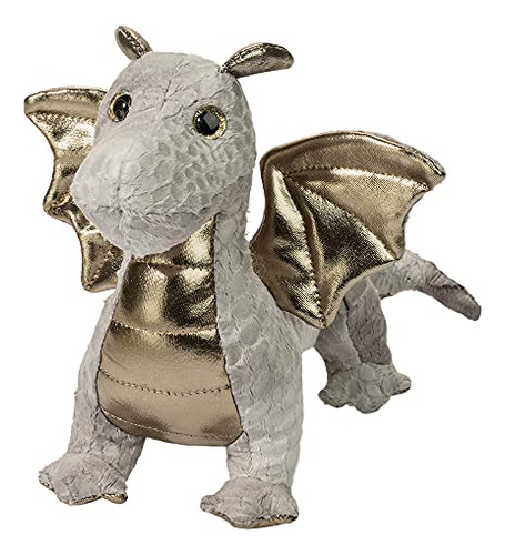 Douglas Hydra Silver Baby Dragon - Peluche De Peluche