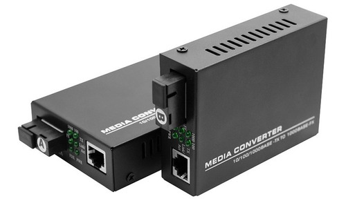 Convertidor De Medios Smart Fiber  Multimedia Sfp Gigabite