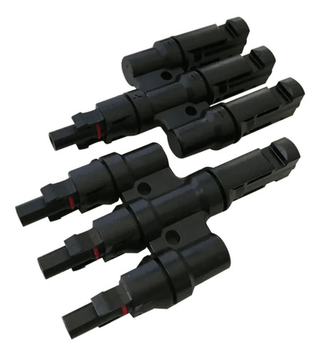 Conector Mc4 Par Macho/hembra Paralelo 3 Entradas Cuotas