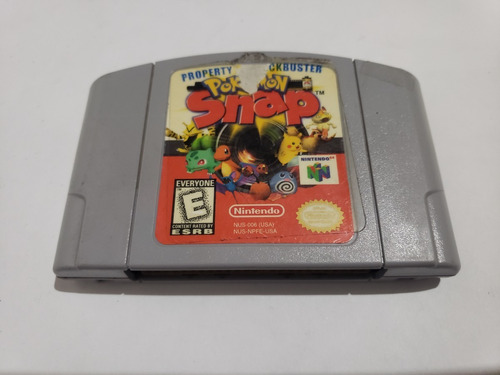 Pokemon Snap Nintendo 64 Original Cartucho Oldiesgames