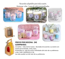 Comprar Recuerdos Velas Yute Cajas Bautizo Comunion Baby Nacimiento