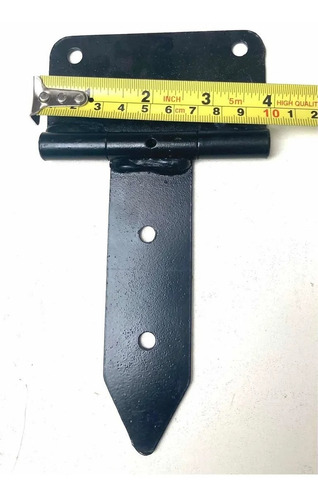 Imagen 6 de 8 de Bisagras Alcayata Para Portón En T 5 Pulgadas// Irmisb