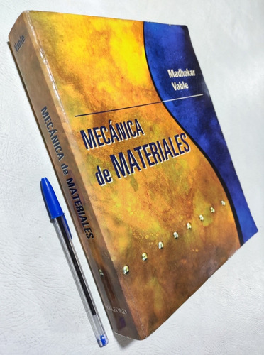 Mecánica De Materiales. Madhukar Vable. Ingeniería Mecánica (Reacondicionado)