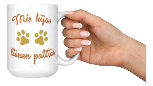 Taza Mug Grande Mascotas 15 Onzas