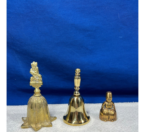 Lote De Campanas Campanitas En Bronce (Usado)