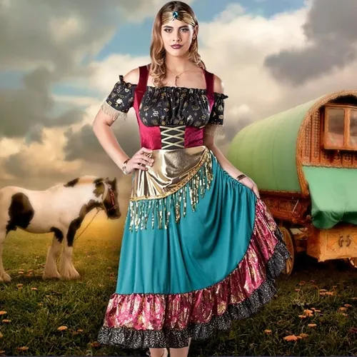 Roupa cigana cheap espanhola