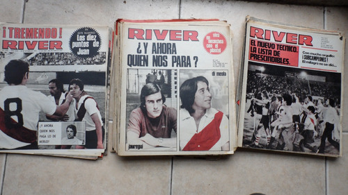 Lote Por Unidad Revista River Años 1972 1973 1974