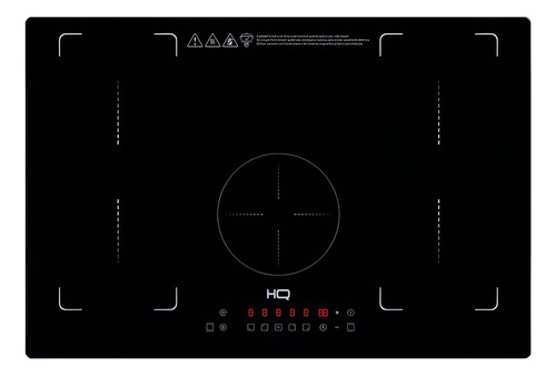 Cooktop De Indução Hq 5 Bocas Preto 9000w Hq-ide9005fz 220v