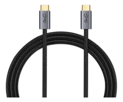 Cabo Usb C X Usb C-20 Gigas 8k 60hz Imagem Dado Carregamento