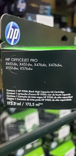 Cartucho Hp 970xl Preto Original