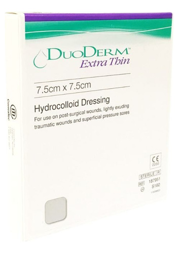 Pack 2x Hidrocoloide Duoderm Extra Thin 7.5 X 7.5 Cm