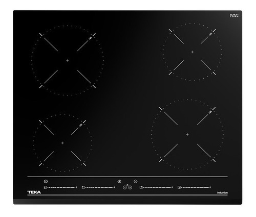 Parrilla Vitrocerámica Inducción 4quem Teka Izc 64010 Mss Bk