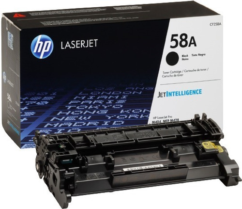 Toner Hp 58a Negro Laserjet Toner Cartridge