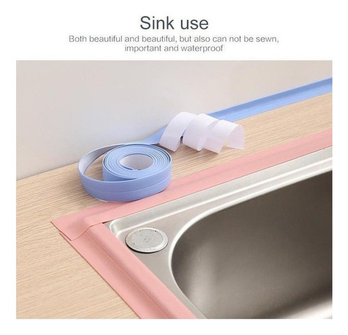 Cinta Selladora Impermeable Para Baño, Ducha, Lavabo
