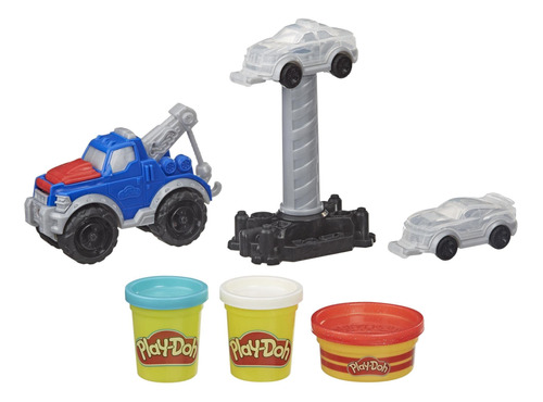Play-doh Wheels - Camión De Remolque De Juguete Para Niño.